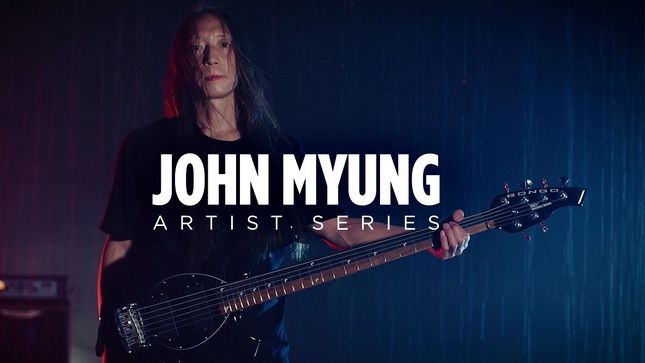 DREAM THEATER's JOHN MYUNG Demos Bongo Six-String Bass; Video