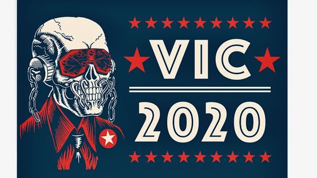MEGADETH - "Vote Vic" Merch Available For Pre-Order
