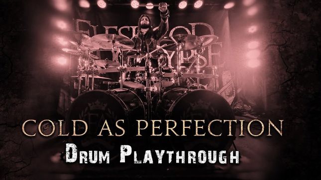 FLESHGOD APOCALYPSE Release "Cold As Perfection" Drum Playthrough Video