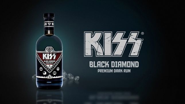 KISS - Black Diamond Premium Dark Rum Available Now