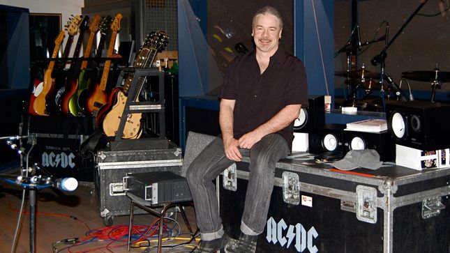 AC/DC Engineer MIKE FRASER Guests On The Music Biz Weekly Podcast - "My Job Is To Capture What The Band Wants, It's Not Always What I Want"; Video