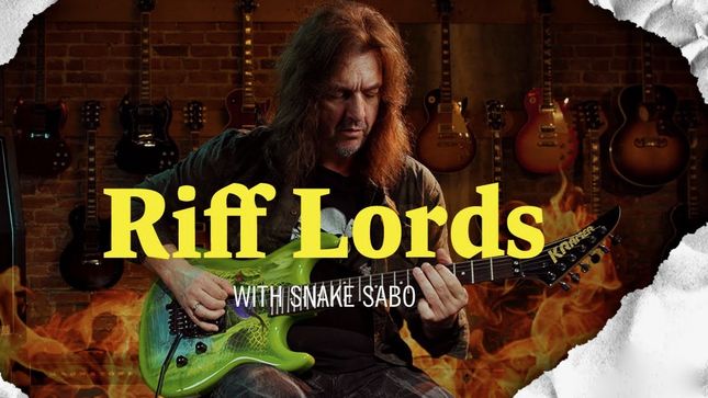 SKID ROW Guitarist SNAKE SABO Breaks Down Iconic Riffs In New "Riff Lords" Episode; Video