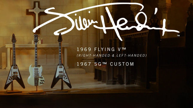 JIMI HENDRIX - Gibson Honors Legendary Guitarist With Two Custom Shop Guitars; Video