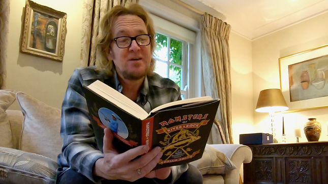 IRON MAIDEN Guitarist ADRIAN SMITH Reads From Monsters Of River And Rock Memoir; Video