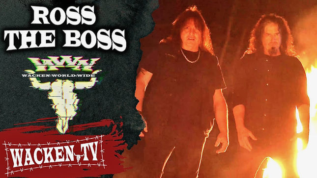 ROSS THE BOSS Performs MANOWAR Classic "Kill The Power" Live At Wacken World Wide 2020; Video