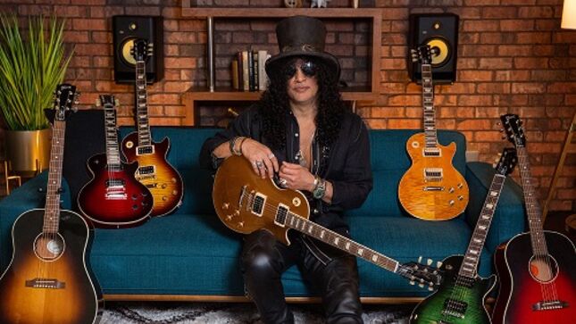 SLASH Reveals New "Victoria" Les Paul Goldtop Standard Signature Model Is Named After The Person Who Stole His Guitars