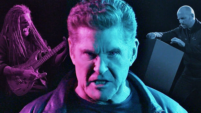 David Hasselhoff Goes Heavy Metal On “through The Night” With Two Man