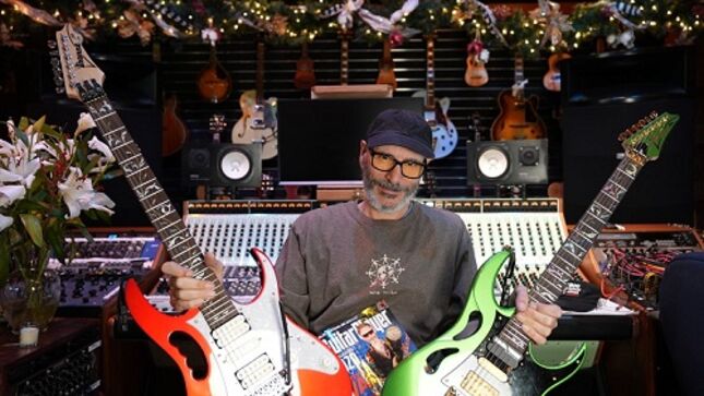 Happy Holidays From STEVE VAI - "Only Focus On Your Blessings"