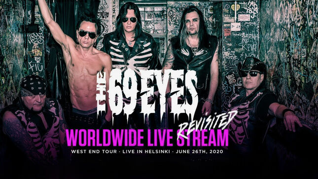 THE 69 EYES Release New Video Trailer For 30th Anniversary Worldwide Live Stream Revisited