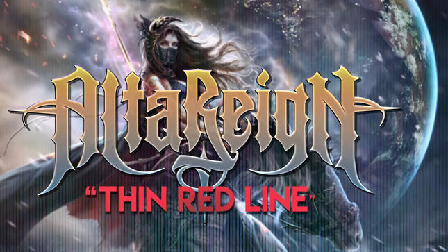 ALTA REIGN Feat. TRANS-SIBERIAN ORCHESTRA / SAVATAGE Drummer JEFF PLATE Streaming New Song "Thin Red Line"; Static Video