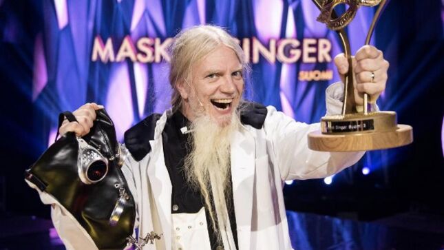 NIGHTWISH Bassist / Vocalist MARKO HIETALA Wins Finnish Edition Of The Masked Singer