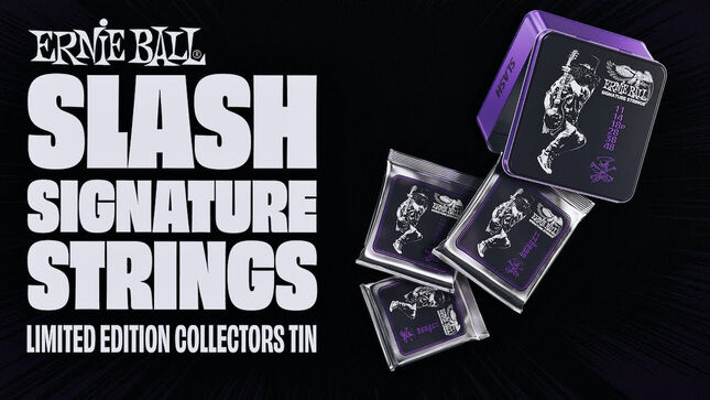 SLASH - Signature Strings Available From Ernie Ball; Video