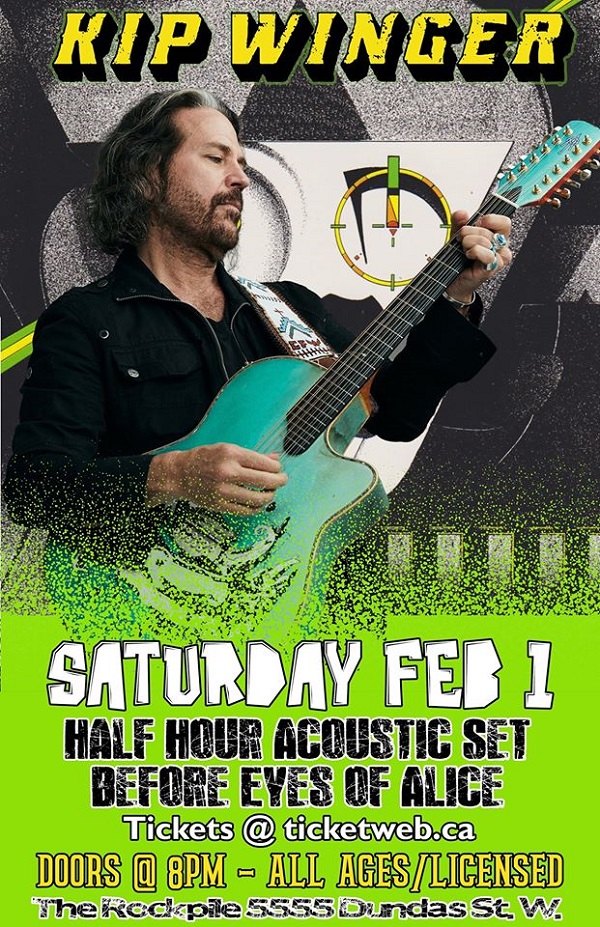 Just Announced - KIP WINGER To Play Toronto On Saturday - BraveWords