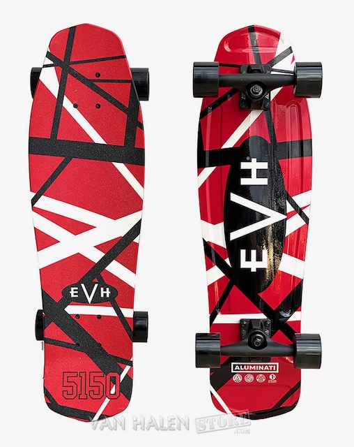 VAN HALEN - EVH 5150 Skateboard Coming 