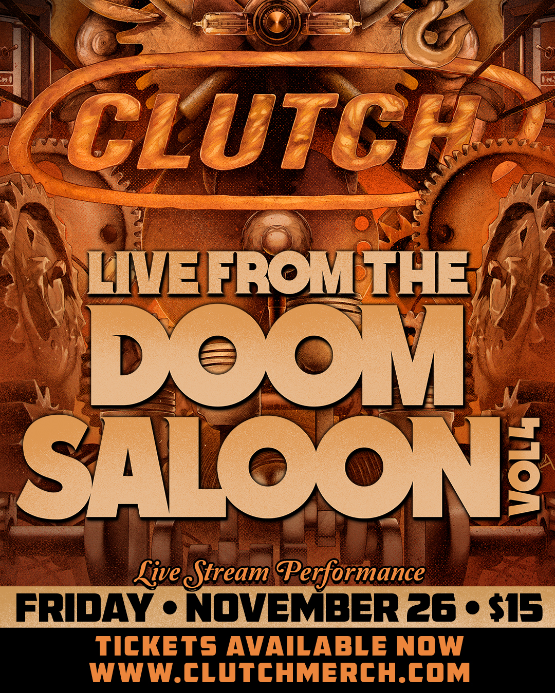 Clutch live from the doom saloon vol 4