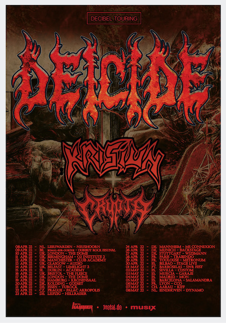 KRISIUN Re-Sign With Century Media; New Video Released For 