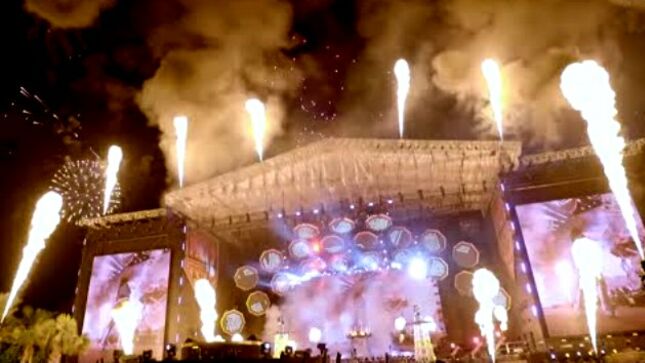 KISS Break Two Guinness World Records For Use Of Pyro At New Year's Eve 2020 Dubai Show; Video Available