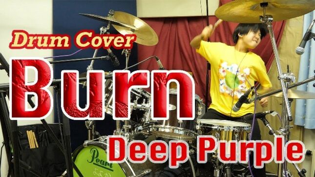 DEEP PURPLE Drummer IAN PAICE Reacts To 11 Year-Old Drum Prodigy YOYOKA's Performance Of "Burn" - "She Hits Harder Than I Do; This Young Lady Is Special" (Video)