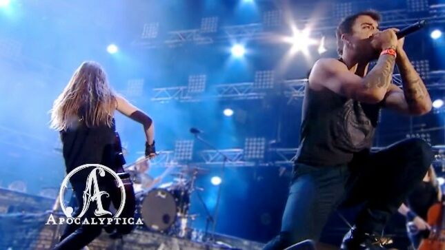 APOCALYPTICA Post Pro-Shot Performance Footage Of "I'm Not Jesus" Featuring FRANKY PEREZ From Pol'and'Rock Festival 2016