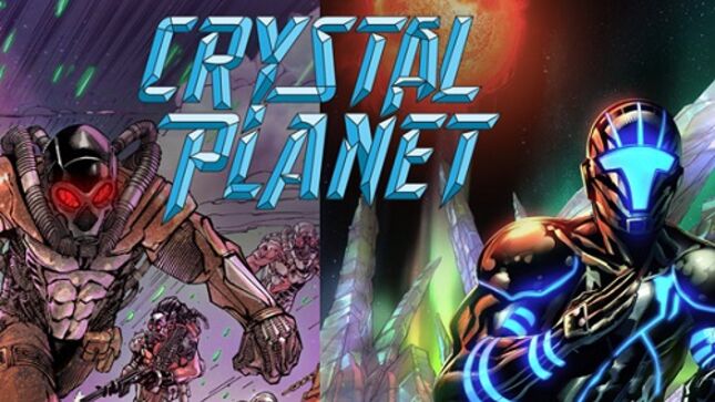 JOE SATRIANI - Crystal Planet Comic Book, Action Figure Available For Pre-Order