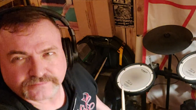 SACRIFICE Drummer GUS PYNN Posts Playthrough Video Of SASS JORDAN's "High Road Easy"