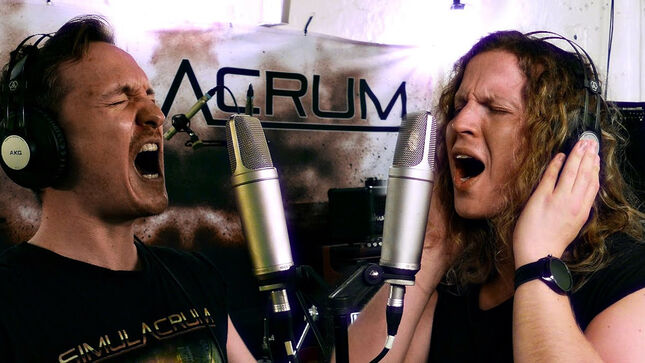 SIMULACRUM Release "Arrhythmic Distortions"; Audio / B-Roll Studio Footage