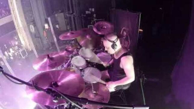 CRADLE OF FILTH Drummer MARTHUS Posts "Nymphetamine" Live Drum Cam Footage