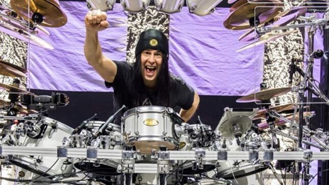 DREAM THEATER Drummer MIKE MANGINI - "My Drums For DT15 Are Complete"
