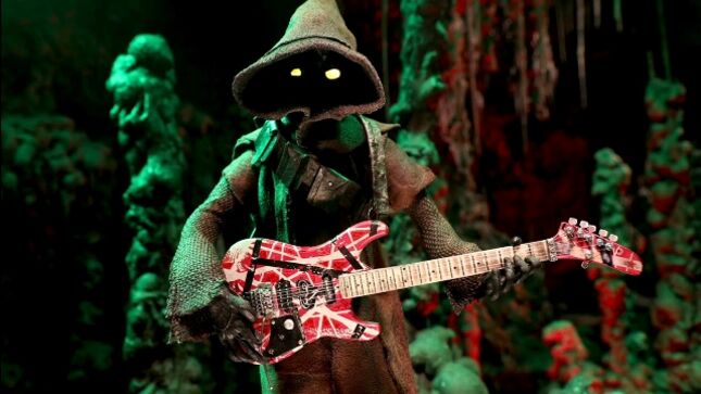 EDDIE VAN HALEN - A Jawa Plays "Eruption" In Stop Motion Animation Tribute