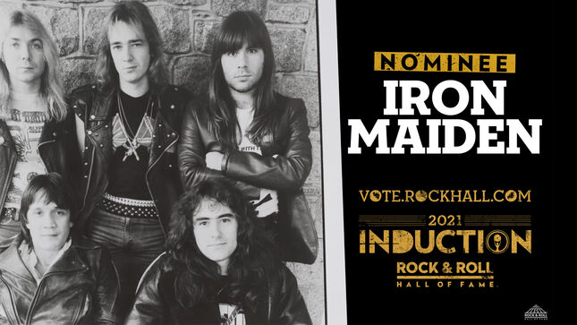 IRON MAIDEN Finish In 4th Place In 2021 Rock & Roll Hall Of Fame Fan Vote