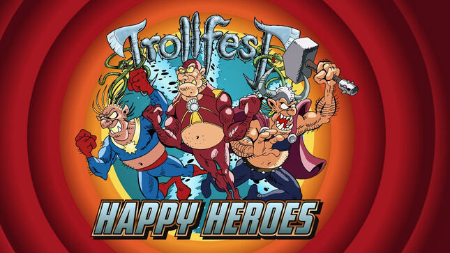 TROLLFEST Release Animated Music Video For New Single "Happy Heroes"