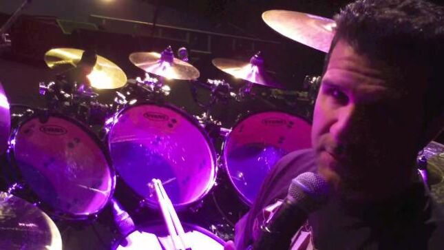 Drummer CHARLIE BENANTE Lays Down Tracks For New ANTHRAX Demo (Video)