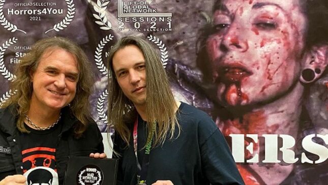 DAVID ELLEFSON And DREW FORTIER Win "Best Horror" Award For Dwellers