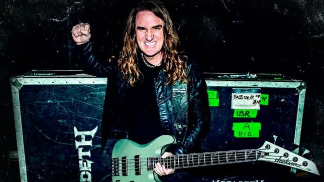 MEGADETH Bassist DAVID ELLEFSON Looks Back On Writing "Dawn Patrol" For Rust In Peace - "As Soon As I Picked That Bass Up, The Riff Fell Out"
