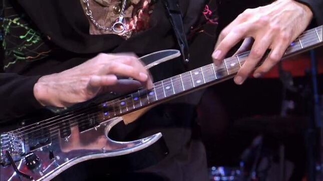 STEVE VAI Shares Video From "Midway Creatures" Recording Session For 2005 Album Real Illusions: Reflections
