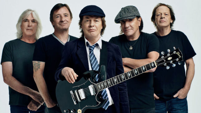 AC/DC's ANGUS YOUNG Recalls The Scariest Show He's Ever Played - "Somebody Fired A Rocket Launcher Into The Dome... The Roof Caught Fire"
