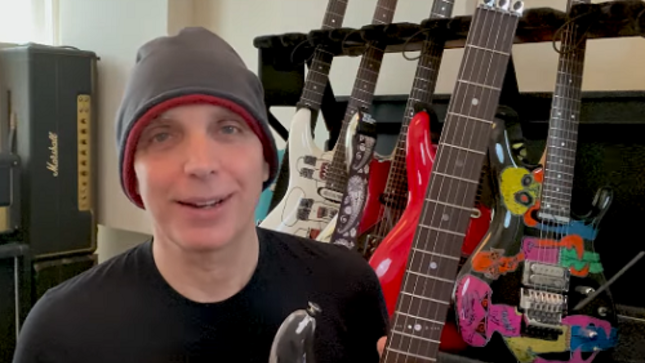 JOE SATRIANI Celebrates 23rd Anniversary Of Crystal Planet - "As Artists, You Have To Blindly Move Forward With Crazy Ideas"