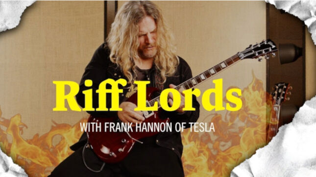 TESLA Guitarist FRANK HANNON Breaks Down Classic Songs In New "Riff Lords" Episode; Video