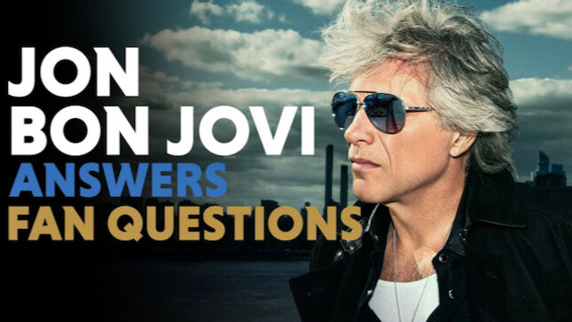 JON BON JOVI Answers Fan Questions; Video