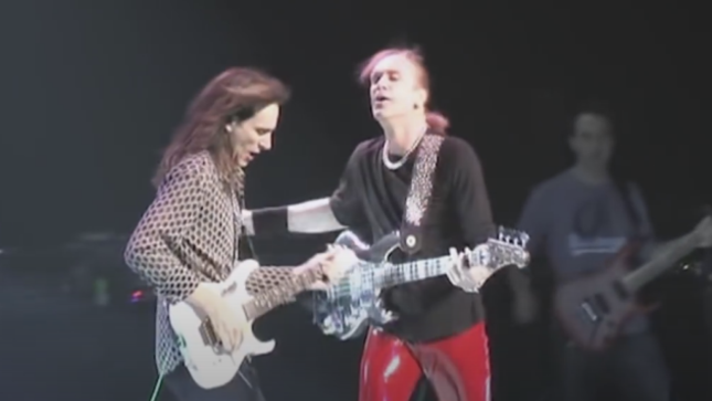 STEVE VAI - "Happy Birthday To My Power Twin Brother, BILLY SHEEHAN, The Greatest Rock Bass Player The World Has Ever Known"