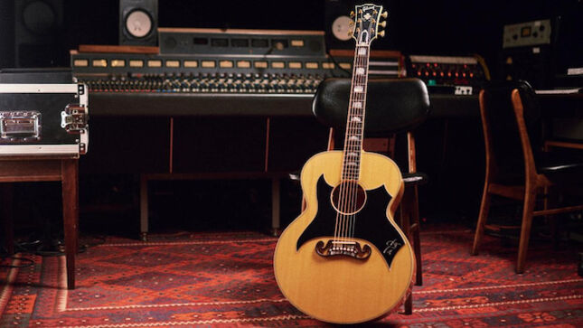 TOM PETTY - Limited Edition Original Gibson SJ-200 Wildflower Acoustic Guitar Commissioned For The Music Icon; Available Worldwide