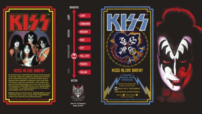 Dead Sled Coffee's Limited Edition KISS Alive Brew Bundle Now Available For Pre-Order