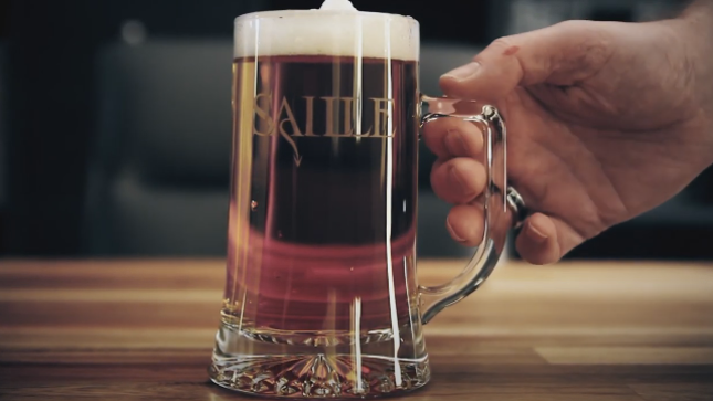 Blackened Death Metallers SAILLE Post Logo Beer Mug Commercial