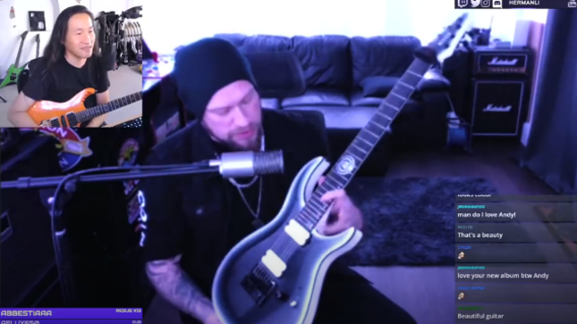DRAGONFORCE Guitarist HERMAN LI Shares Shred Talk Livestream Video Featuring FIVE FINGER DEATH PUNCH Guitarist ANDY JAMES