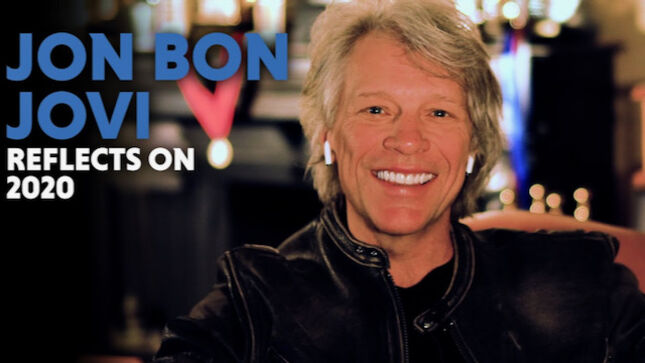 JON BON JOVI Reflects On 2020 - "The Greatest Thing Is Having Gotten As Close As I Have To My Kids"; Video