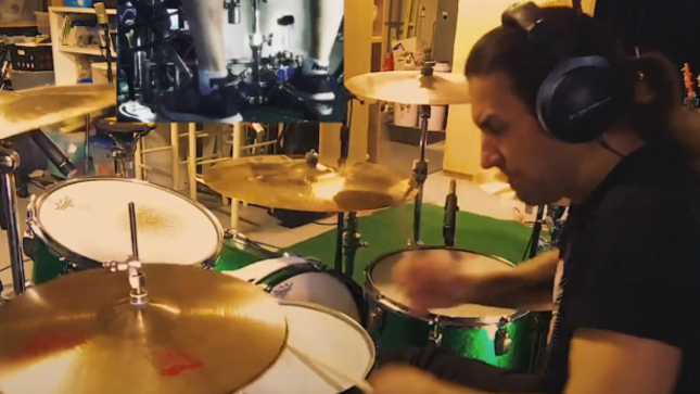 Drummer BRIAN TICHY Shares Playthrough Video Of VAN HALEN Classic "I'm The One" 