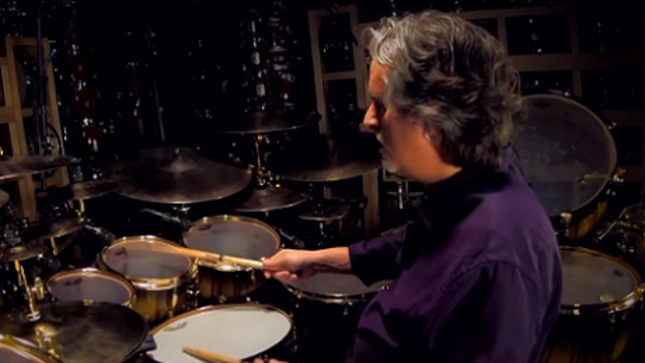 STYX Drummer TODD SUCHERMAN Performs Drum Solo For Pearl Drums' 75th Anniversary Time Line Video