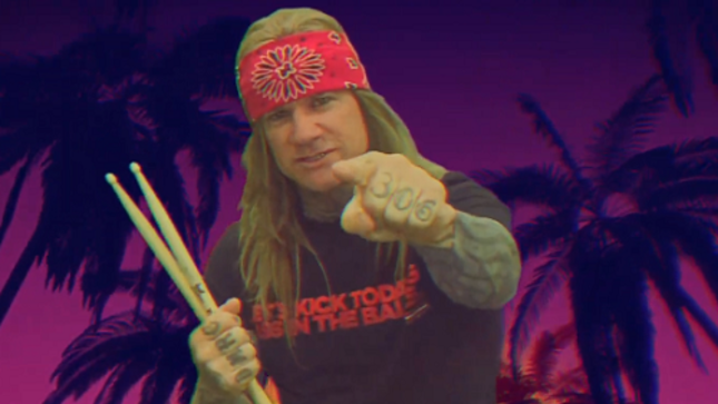 STEEL PANTHER Drummer STIX ZADINIA Launches Stix Zadindustries With Introductory Video