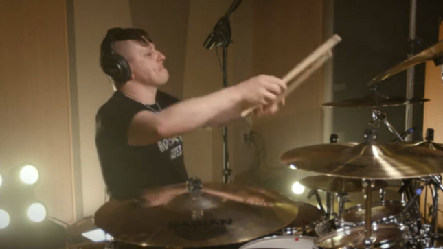 RAY LUZIER Performs Drum Playthrough Of KORN's "You'll Never Find Me" 