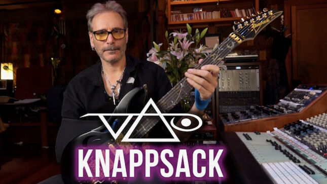 STEVE VAI - "Knappsack" Backing Track And Breakdown Video Now Available Via Patreon